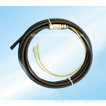 Hot Selling Sc 12 Core Fanout Fiber Optic Pigtails Sm Simplex 12 Core Optical Fiber Pigtail /Cord Cable